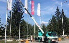 Услуги Автовышки 12-29м. Т. 214-5
