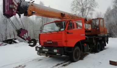 Услуги автокрана, аренда, заказ.