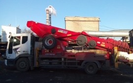 Автовышлка АГП от 16м до 56м