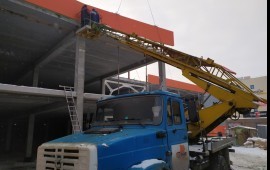 Услуги автовышки телескоп 18м.