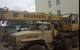 Аренда. Услуги автокрана
