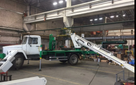 Автовышка аренда. Высотные работы.