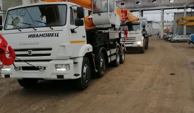 Аренда автокрана 40т. Подъёмные работы. в Магадане