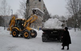 Уборка снега Омск