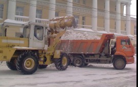 Уборка снега Омск