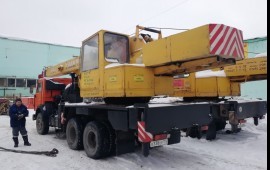 Услуги автокрана. Аренда кран.