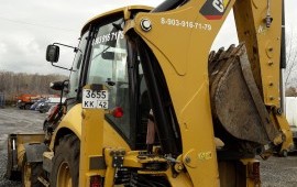 Услуги экскаватора-погрузчика+ гидромолот CAT 428F