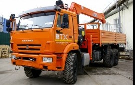 Манипулятор- КАМАЗ ( вездеход 6х6) 4 в 1