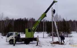 Услуги ямобура. Монтаж свай, бурение