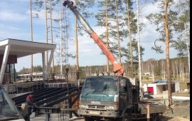 Манипулятор стр 3т борт 5т люлька