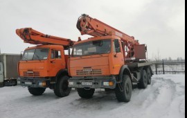 АГП 20 - 35 метров. Автовышка аренда.