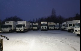 Транспорт от 15 до 23 паллет