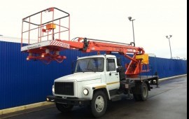 Автовышка 17м телескоп в Казани