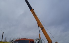Аренда автокран урал 25 тонн. Заказ кран.