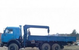 Манипулятор КамАЗ в Барнауле