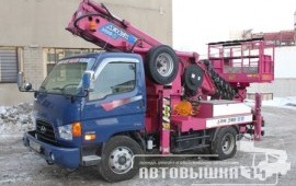 Аренда автовышки от 13 до 45 метров