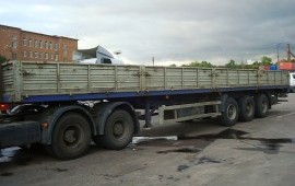 Грузоперевозки по Самаре. Аренда полуприцепа 20 т.