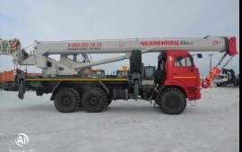 Аренда Автокрана 25 тонн заказ услуги