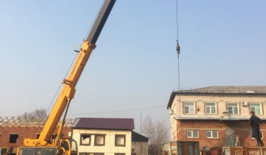 Услуги спецтехники. Аренда автокран.Подъем грузов. в Биробиджане
