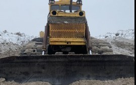 Аренда бульдозеров Т-130 болотоходы
