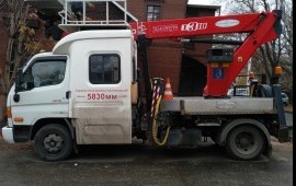 Услуги автовышки в Пензе. Подъемные работы.