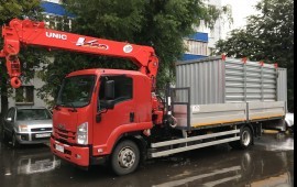 Манипулятор Перевозка груза. Хранение в контейнере