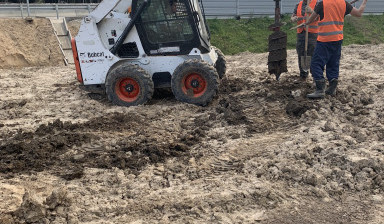 Аренда Bobcat ковш ямобур гидромолот культиватор