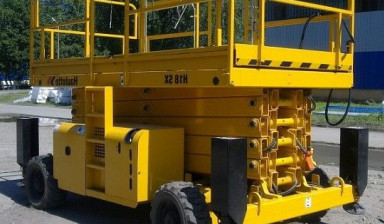 Аренда Ножничный подъемник Коленчатый подъемник