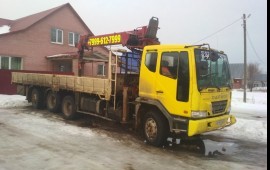 Услуги манипулятора. Погрузка, доставка, перевозка
