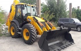 Услуги экскаватора-погрузчика JSB4CX. Планировка.