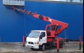 Автовышка 17, 22, 27 м аренда, услуги