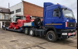 Услуги низкорамных траллов перевозка негабарит