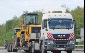Услуги низкорамных траллов перевозка негабарит