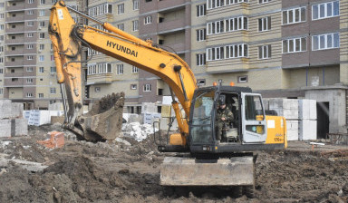 Экскаватор Hyundai 170. Копка. Демонтаж.