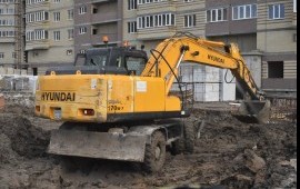 Аренда экскаватор Hyundai 170. Копка. Демонтаж.