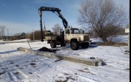 Услуги ямобура. Бурильные работы.