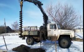 Услуги ямобура. Бурильные работы.