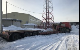 Услуги трала. Перевозка негабарита, габарита.