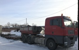 Услуги трала. Перевозка негабарита, габарита.
