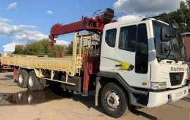 Кран-манипулятор Daewoo Novus 15 тонн