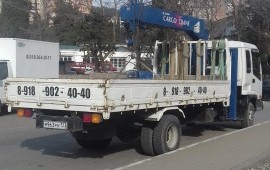 Манипулятор- кран аренда услуги грузоперевозки в Туапсе