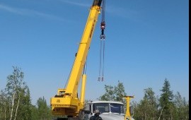 Услуги спецтехники автокраны