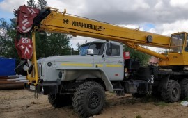 Услуги спецтехники автокраны