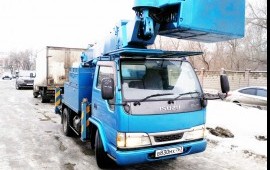 Аренда автовышки в Самаре АГП мехруки в Кинель-Черкассах