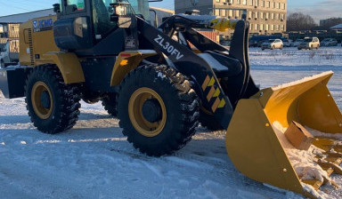 Фронтальный погрузчик аренда. Погрузочные работы в Челябинске