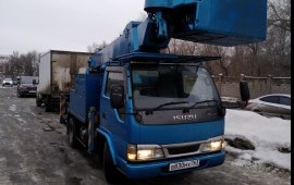 Аренда автовышки в Самаре АГП мехруки в Кинель-Черкассах