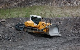 Услуги аренда бульдозера Shantui,Liebherr