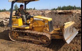 Аренда бульдозера. Планировка. Земляные работы.