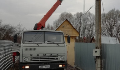 Манипулятор- кран аренда услуги грузоперевозки в Рязани
