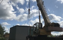 Заказ, услуги крана с водителем (от 14 до 150 тон)